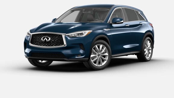 2021 QX50 PURE 2.0T AWD in Hermosa Blue