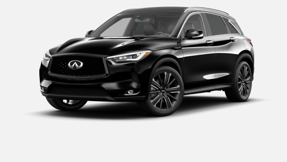 2022 QX50 LUXE I-LINE AWD in Black Obsidian