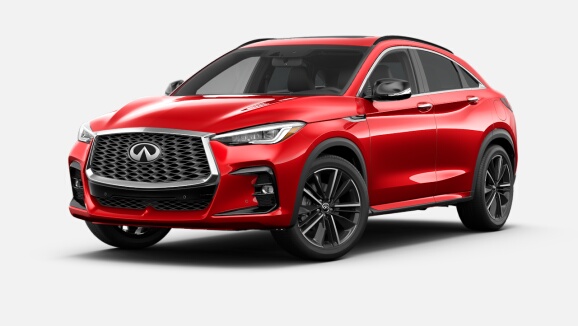 2022 QX55 Essential ProASSIST AWD in Dynamic Sunstone Red