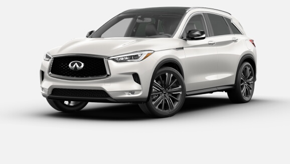 2021 QX50 LUXE I-LINE 2.0T AWD in Majestic White