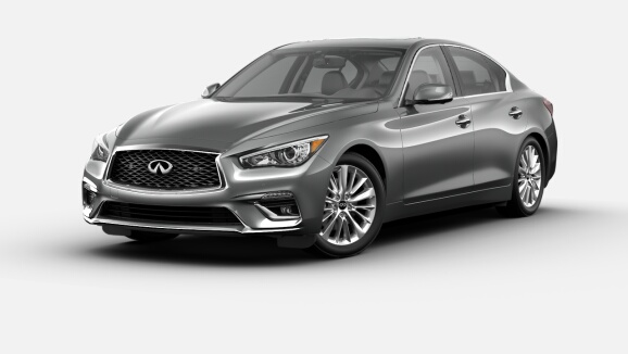 2021 Q50 LUXE AWD in Graphite Shadow