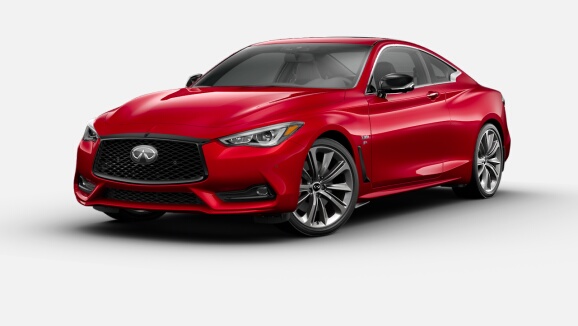 2021 Q60 3.0t Red Sport I-LINE ProACTIVE AWD in Dynamic Sunstone Red