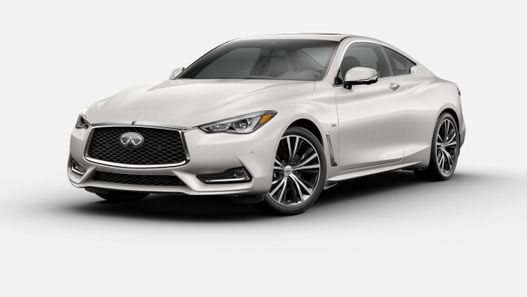 2021 Q60 3.0t LUXE AWD in Pure White
