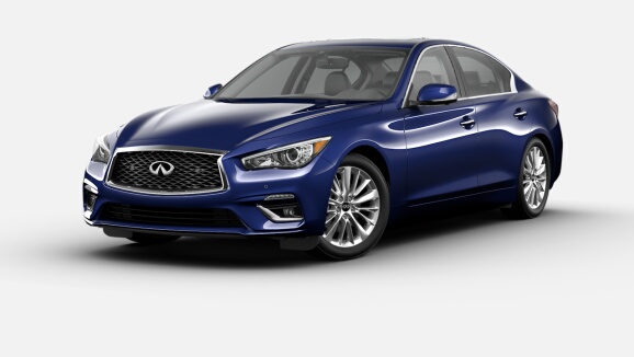 2021 Q50 LUXE AWD in Grand Blue