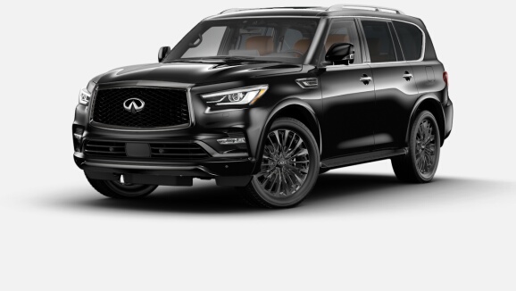 2022 QX80 ProACTIVE 7-Passenger 4WD in Black Obsidian