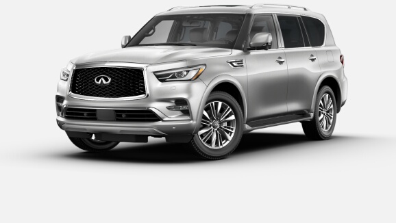 2021 QX80 7-Passenger LUXE AWD in Graphite Shadow