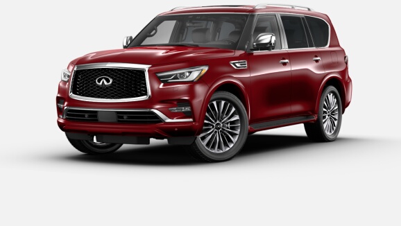 2021 QX80 7-Passenger ProACTIVE AWD in Coulis Red