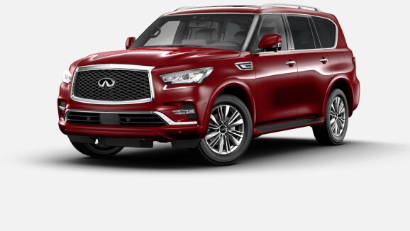 2022 QX80 LUXE à TI 7 places in Rouge coulis