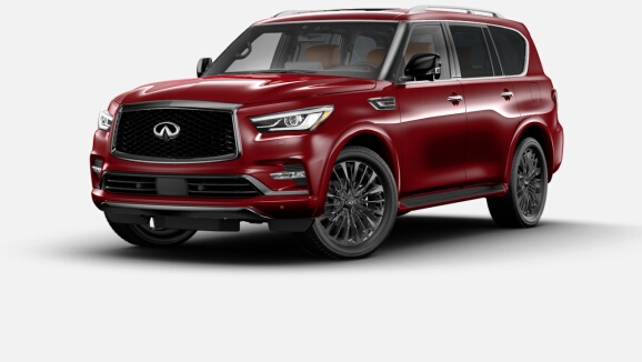 2022 QX80 ProACTIVE à TI 7 places in Rouge coulis